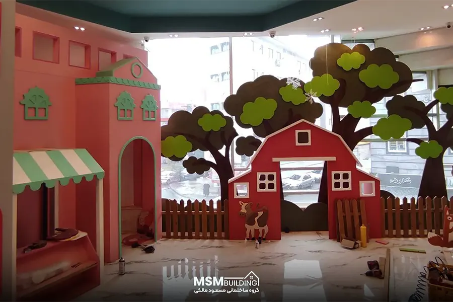 دکوراسیون داخلی خانه بازی