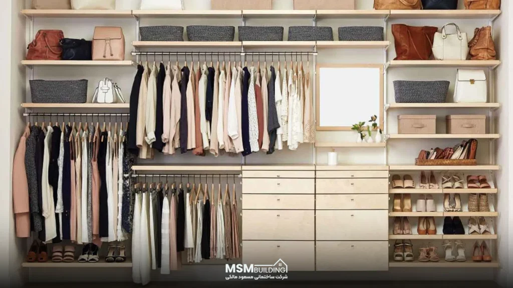 کمد دیواری و نقش آن در دکوراسیون داخلی