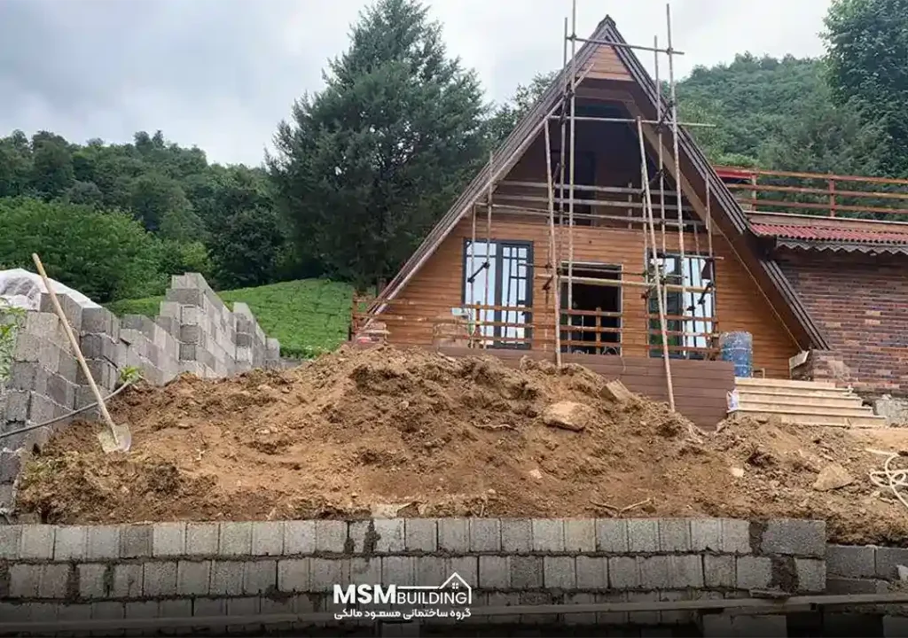 ویلای سوئدی در قلعه رودخان