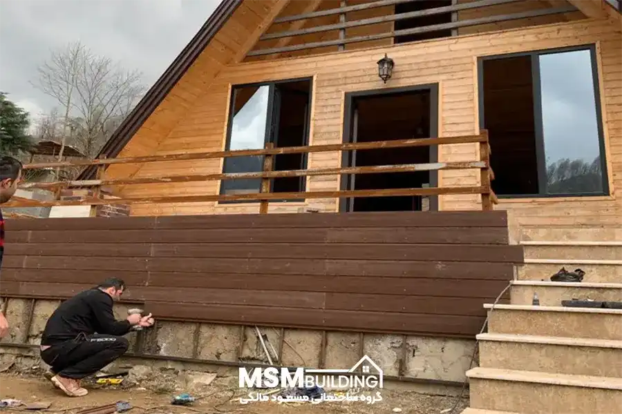 ویلای سوئدی در قلعه رودخان