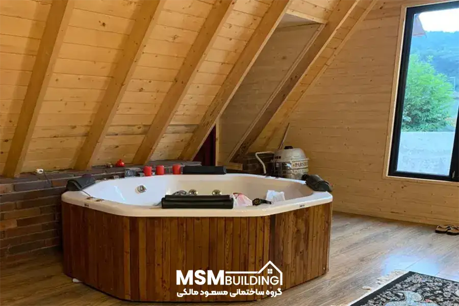 ویلای سوئدی در قلعه رودخان