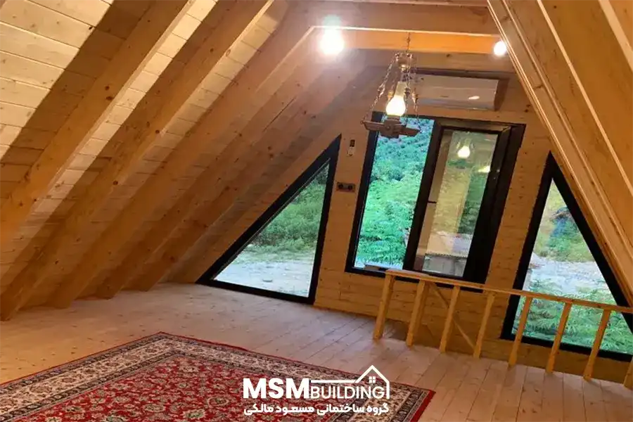 ویلای سوئدی در قلعه رودخان