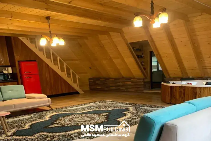 ویلای سوئدی در قلعه رودخان