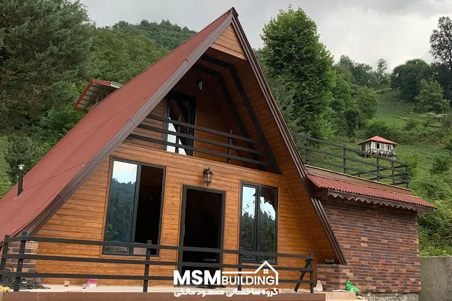 ویلای سوئدی در قلعه رودخان