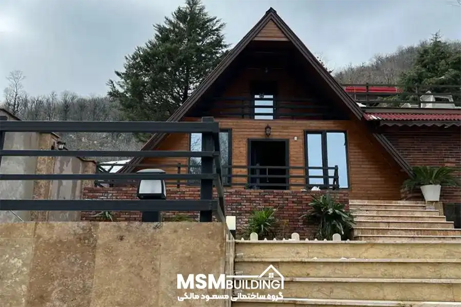 ویلای سوئدی در قلعه رودخان