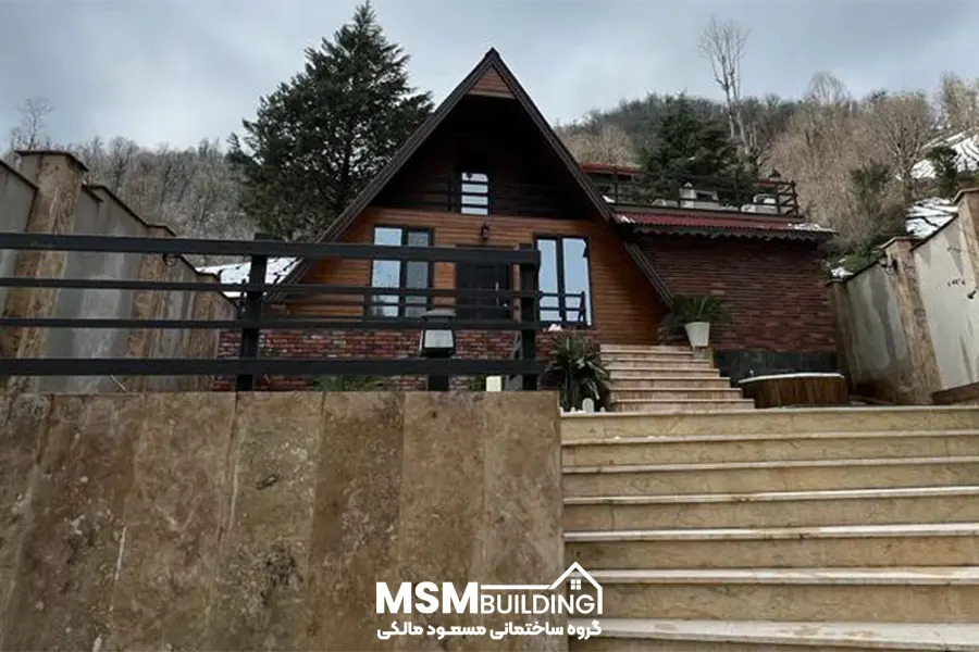 ویلای سوئدی در قلعه رودخان