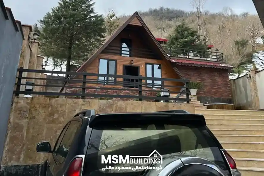 ویلای سوئدی در قلعه رودخان