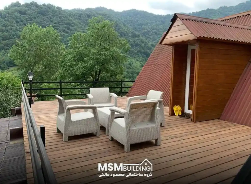 ویلای سوئدی در قلعه رودخان