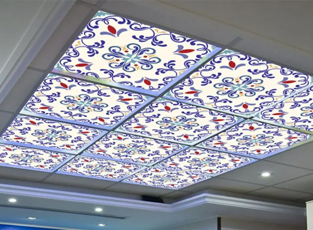 اجرای سقف آسمان مجازی و کشسان در رشت