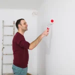 نقاشی کاغذ دیواری و پتینه