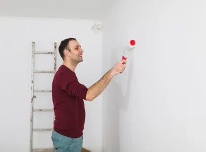 نقاشی کاغذ دیواری و پتینه