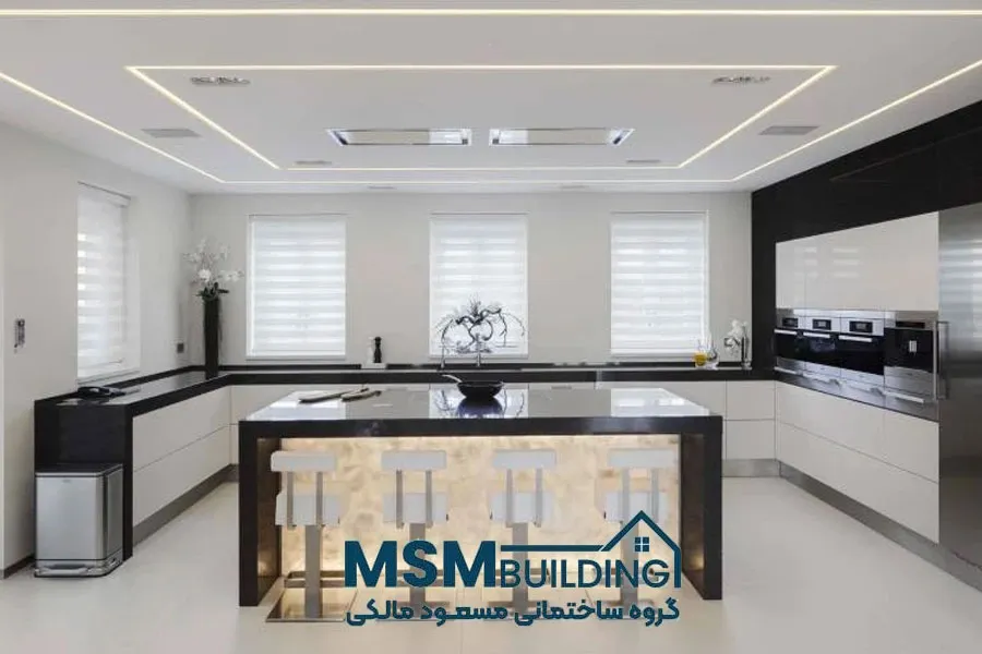 کناف سقف آشپزخانه