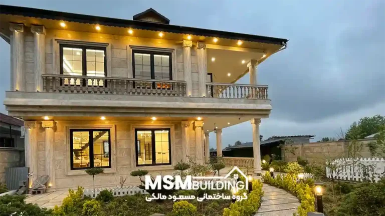 پروژه ویلای آقای معصومی – شفت