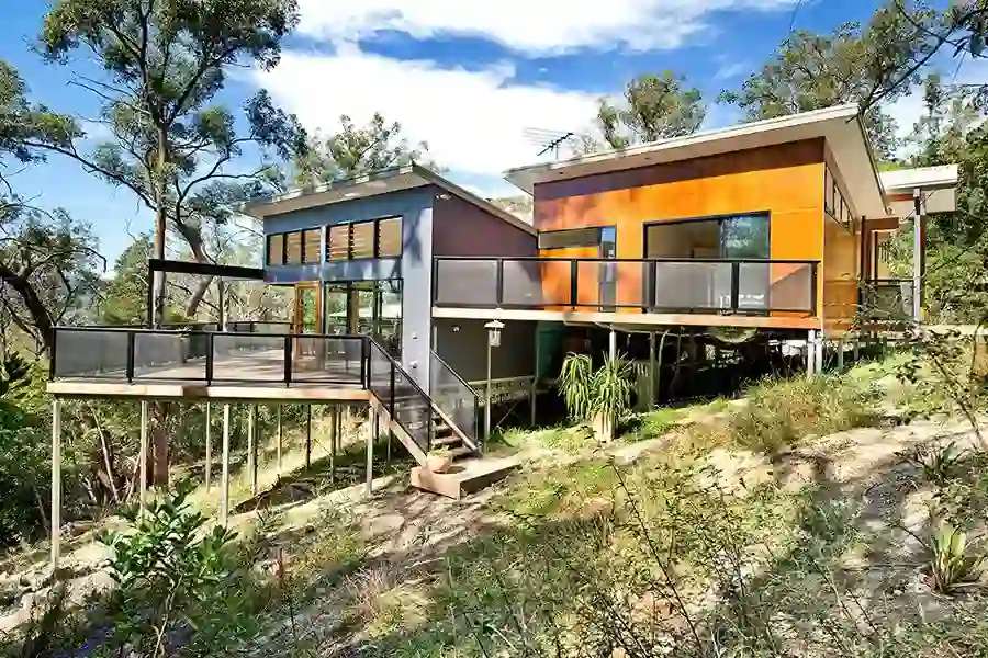 ساخت ویلا در زمینهای شیبدار