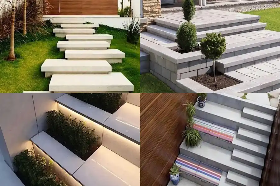 انواع پله ویلا