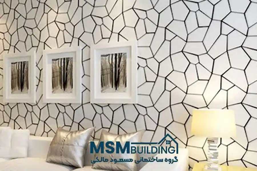 رنگ نانو طرح کاغذ دیواری