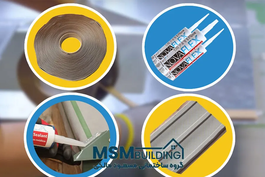 مواد آب بندی پشت بام