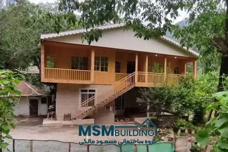 بازسازی خانه قدیمی در رشت