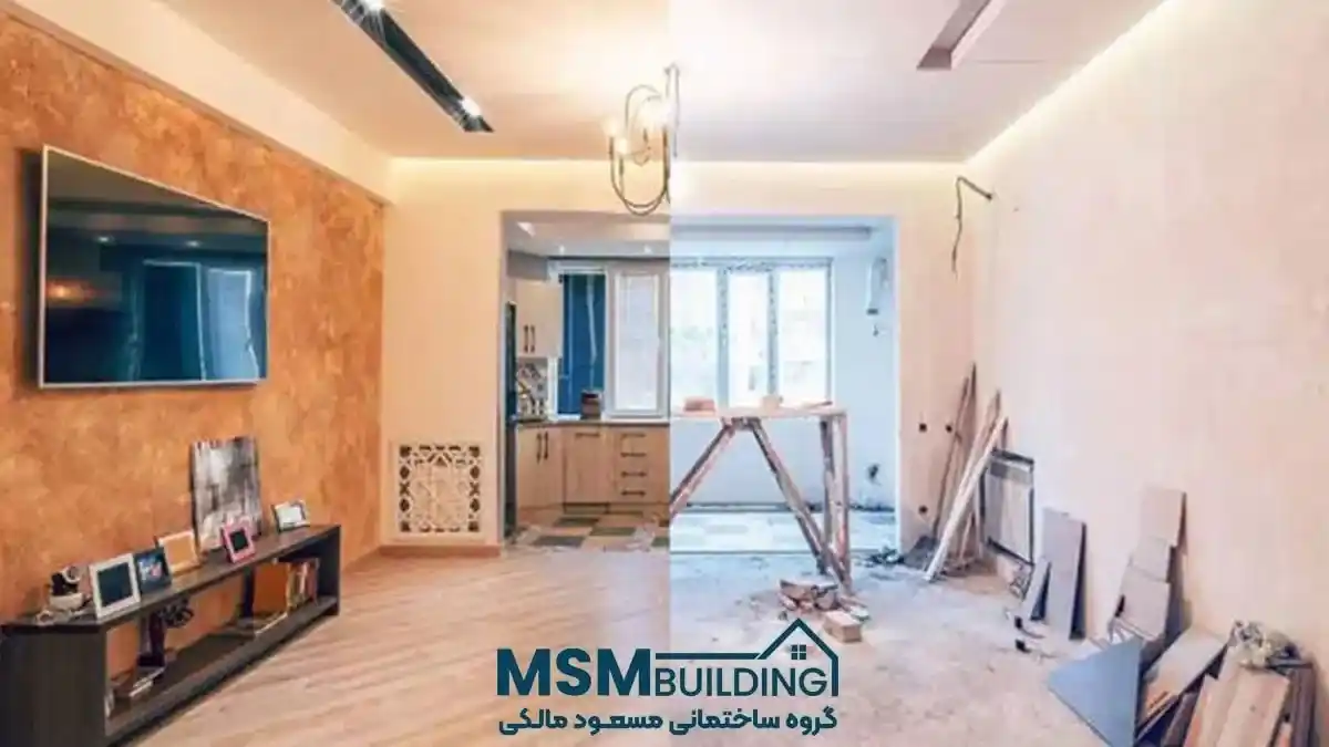 بازسازی خانه در رشت